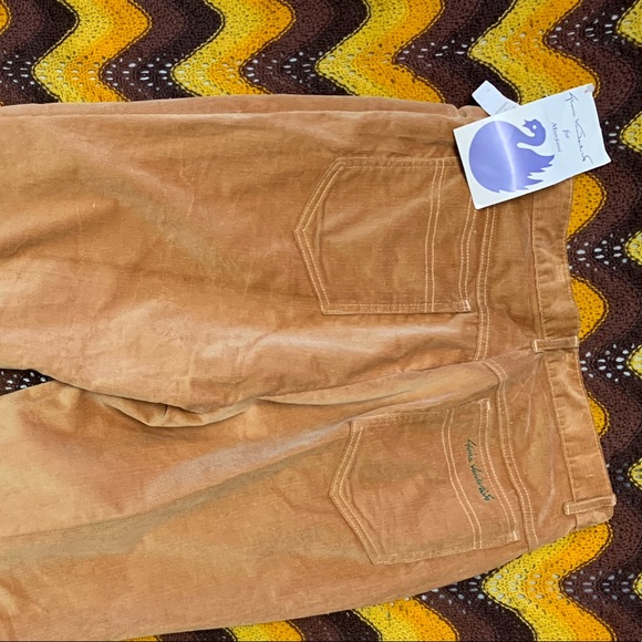 RARE VTG 1970s Corduroy Wide Leg Pants - Picture 6 of 14